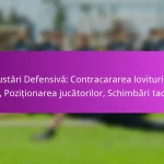 Formația 5-3-2: Contraatacuri, soliditate defensivă, suport ofensiv în fotbal
