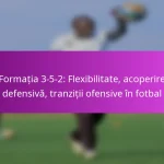 Formația 4-4-2: Lățime, Echilibru, Tranziții rapide în fotbalul ofensiv