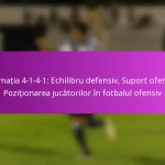 Formația 3-3-4: Supraîncărcare ofensivă, Joc pe flancuri, Oportunități de marcaj în fotbal